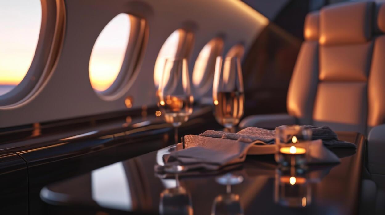 Executive aircraft cabin